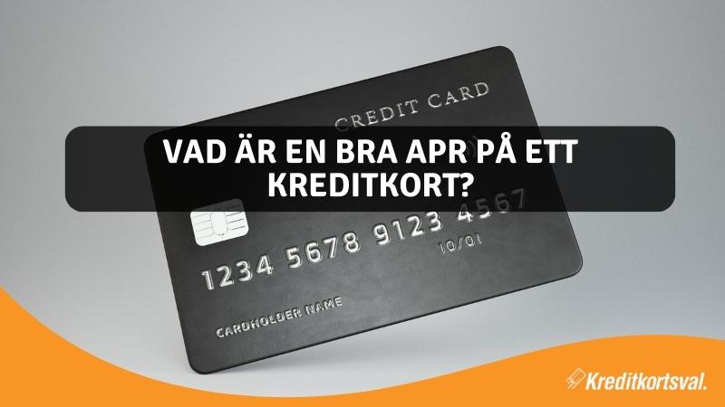 APR kreditkort
