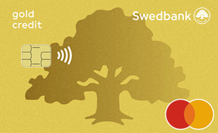 Swedbank Guld - Mastercard kreditkort