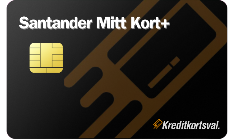 Santander kreditkort - Mitt Kort+