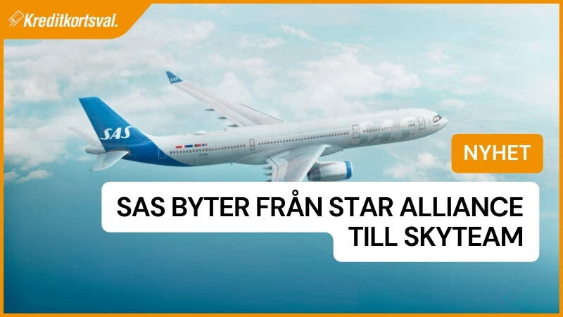 SAS Byter från Star Alliance till skyteam